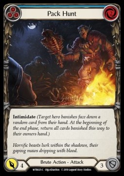 Pack Hunt (Blue) (Regular) - Welcome to Rathe - Alpha