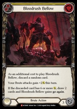 Bloodrush Bellow (Regular) - Welcome to Rathe - Unlimited