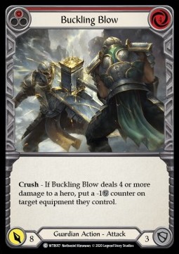 Buckling Blow (Red) (Regular) - Welcome to Rathe - Unlimited