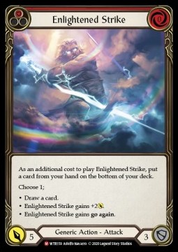 Enlightened Strike (Regular) - Welcome to Rathe - Unlimited