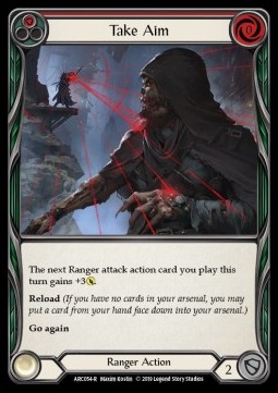 Take Aim (Red) (Regular) - Arcane Rising - First