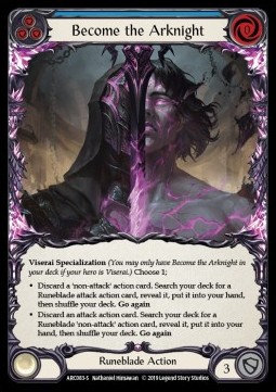 Become the Arknight (Regular) - Arcane Rising - First