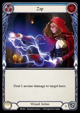 Zap (Blue) (Regular) - Arcane Rising - First