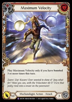 Maximum Velocity (Regular) - Arcane Rising - Unlimited