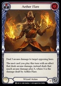 Aether Flare (Red) (Regular) - Arcane Rising - Unlimited