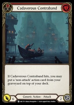 Cadaverous Contraband (Red) (Regular) - Arcane Rising - Unlimited