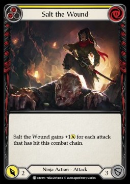 Salt the Wound (Regular) - Crucible of War - First