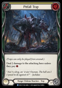 Pitfall Trap (Regular) - Crucible of War - First