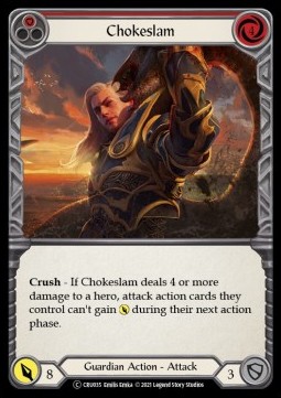 Chokeslam (Red) (Regular) - Crucible of War - Unlimited