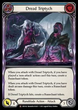 Dread Triptych (Regular) - Crucible of War - Unlimited