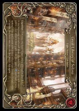 Great Library of Solana (Cold Foil) - Monarch - First