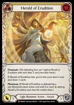 Herald of Erudition (Regular) - Monarch - First