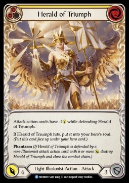 Herald of Triumph (Yellow) (Regular) - Monarch - First