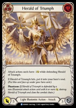 Herald of Triumph (Blue) (Regular) - Monarch - First