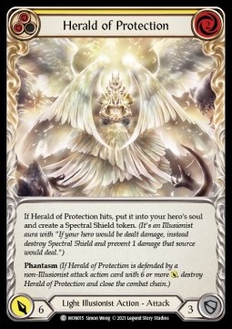 Herald of Protection (Yellow) (Regular) - Monarch - First