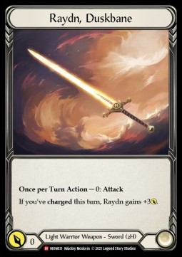 Raydn, Duskbane (Cold Foil) - Monarch - First