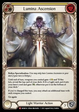 Lumina Ascension (Rainbow Foil) - Monarch - First