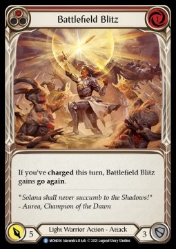 Battlefield Blitz (Red) (Regular) - Monarch - First