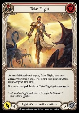 Take Flight (Red) (Rainbow Foil) - Monarch - First