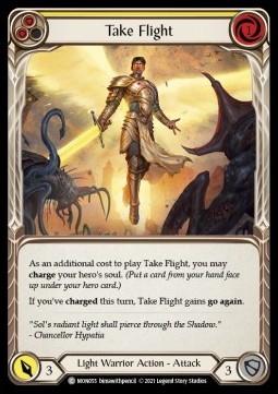 Take Flight (Yellow) (Rainbow Foil) - Monarch - First