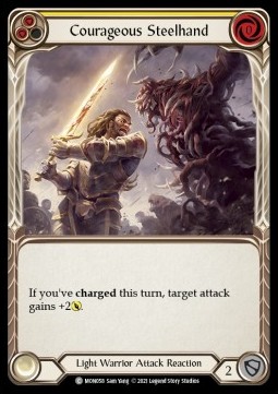 Courageous Steelhand (Yellow) (Regular) - Monarch - First