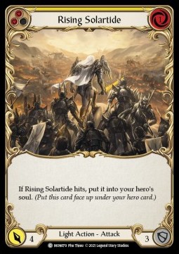 Rising Solartide (Yellow) (Regular) - Monarch - First
