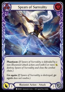 Spears of Surreality (Blue) (Regular) - Monarch - First