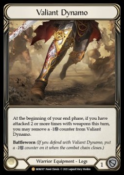 Valiant Dynamo (Cold Foil) - Monarch - First
