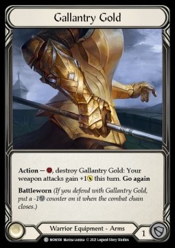 Gallantry Gold (Regular) - Monarch - First