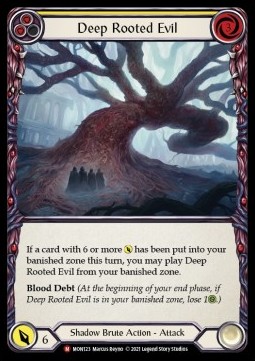 Deep Rooted Evil (Regular) - Monarch - First