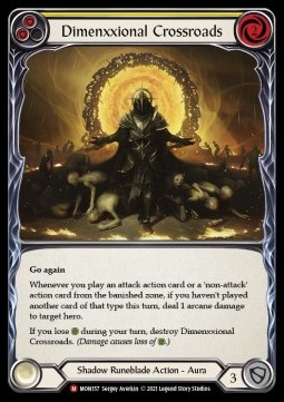 Dimenxxional Crossroads (Regular) - Monarch - First