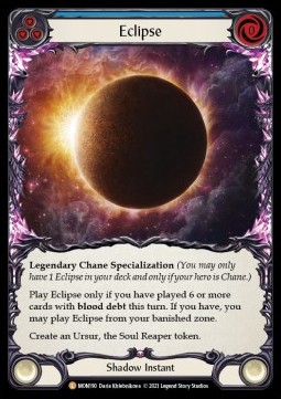 Eclipse (Cold Foil) - Monarch - First