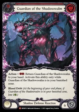 Guardian of the Shadowrealm (Regular) - Monarch - First