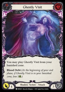 Ghostly Visit (Red) (Regular) - Monarch - First