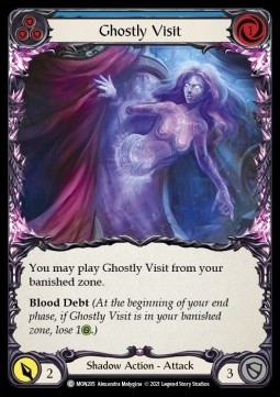 Ghostly Visit (Blue) (Regular) - Monarch - First