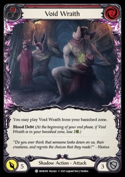 Void Wraith (Red) (Regular) - Monarch - First