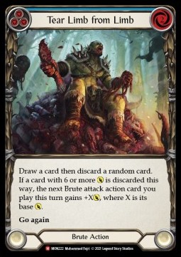 Tear Limb from Limb (Rainbow Foil) - Monarch - First