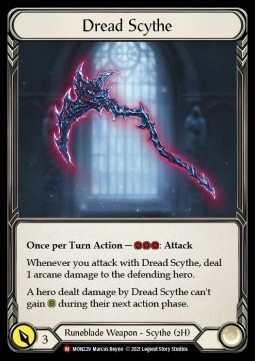 Dread Scythe (Regular) - Monarch - First