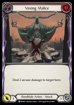Vexing Malice (Red) (Regular) - Monarch - First