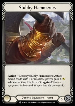 Stubby Hammerers (Cold Foil) - Monarch - First