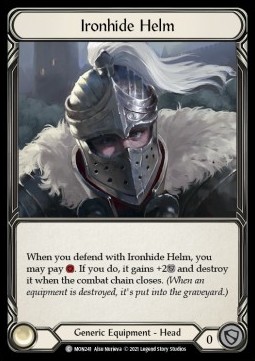 Ironhide Helm (Regular) - Monarch - First