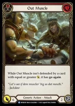 Out Muscle (Red) (Regular) - Monarch - First