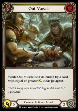 Out Muscle (Yellow) (Regular) - Monarch - First