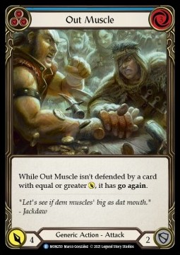 Out Muscle (Blue) (Regular) - Monarch - First