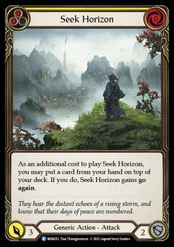 Seek Horizon (Yellow) (Regular) - Monarch - First