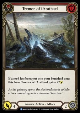 Tremor of iArathael (Red) (Regular) - Monarch - First