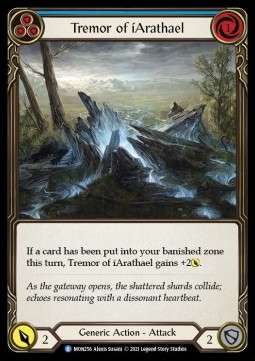 Tremor of iArathael (Blue) (Regular) - Monarch - First