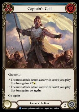 Captain's Call (Blue) (Regular) - Monarch - First