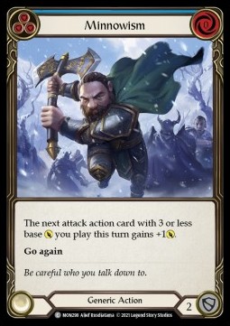 Minnowism (Blue) (Rainbow Foil) - Monarch - First