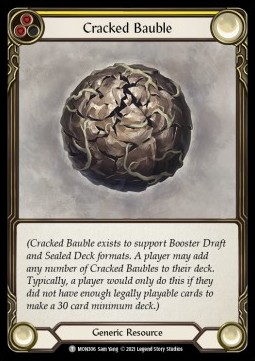 Cracked Bauble (Regular) - Monarch - First